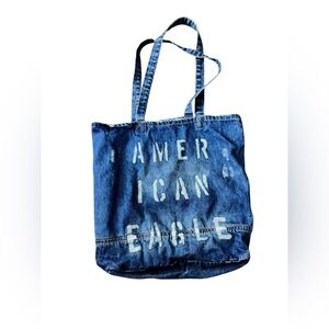 American Eagle Blue
Denim Tote